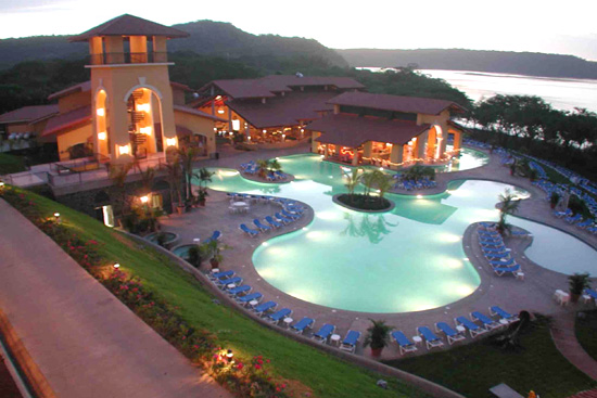 Four Seasons Hotel on Peninsula Papagayo, Costa Rica.
