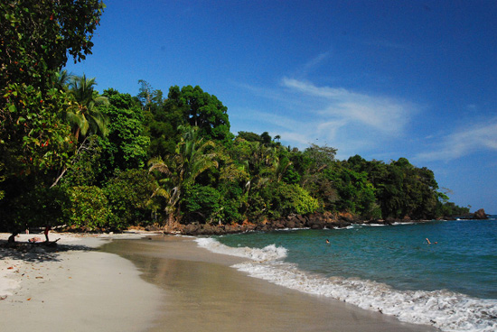 Beach in Manuel Antonio, Costa Rica.