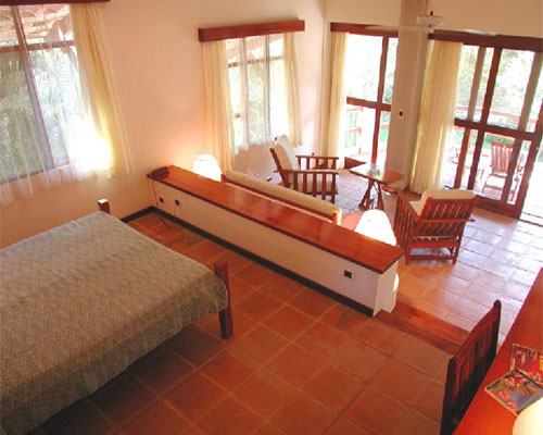 Room at the Capitan Suizo Hotel in Costa Rica.