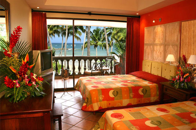Room at the Tamarindo Diria Hotel in Costa Rica.