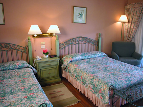 Room at the Hotel Casa Turire in Costa Rica.