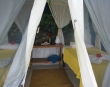 Tent interior