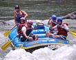 Family rafting trip