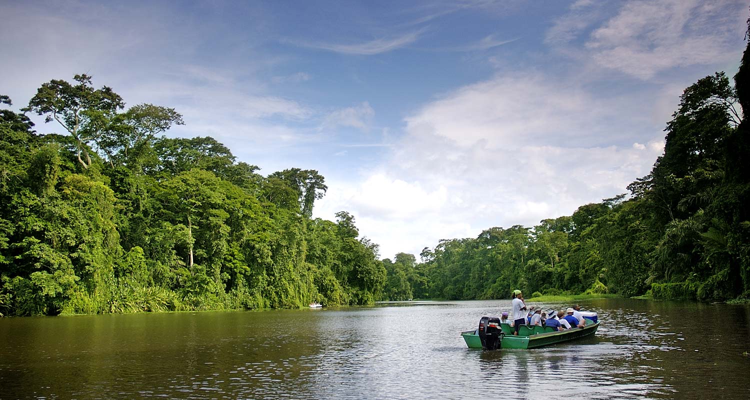 Motorized Boat Tour at Tortuguero National Park