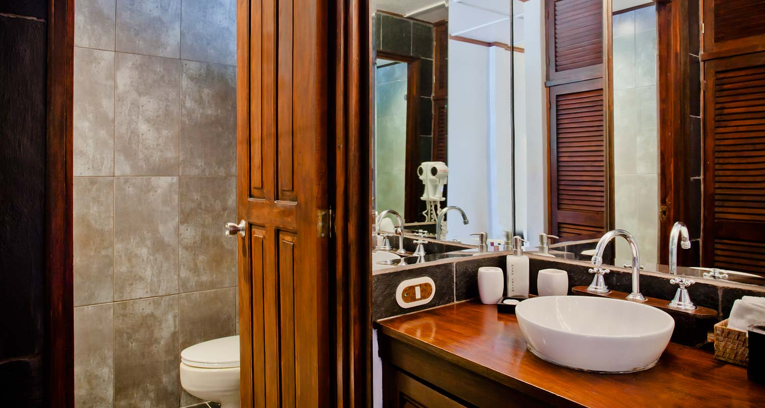 Monteverde Lodge Bathroom Downstairs Room