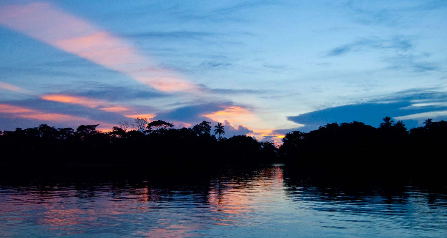 Sunrise at Tortuguero