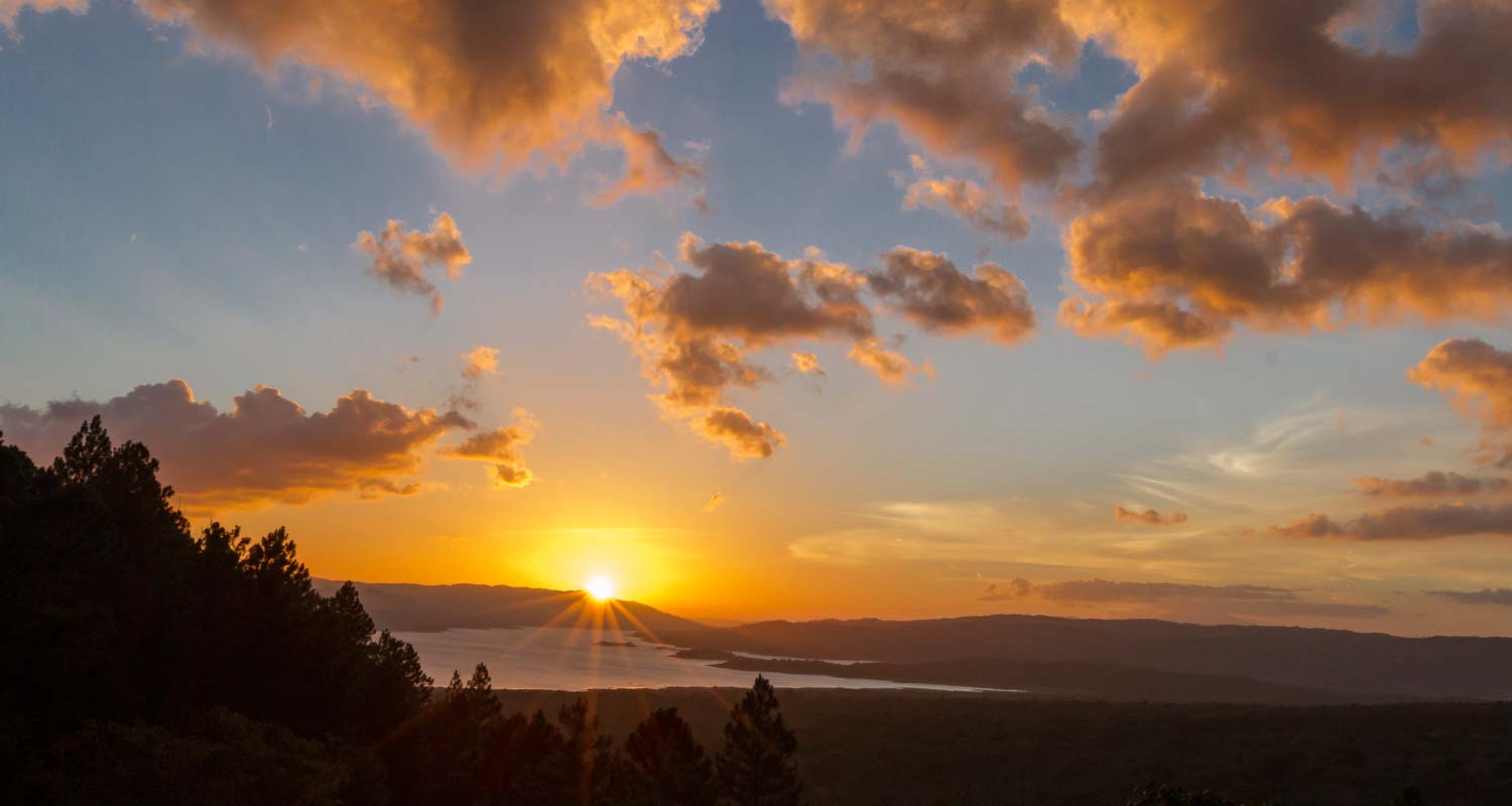 Lake Arenal at sunset