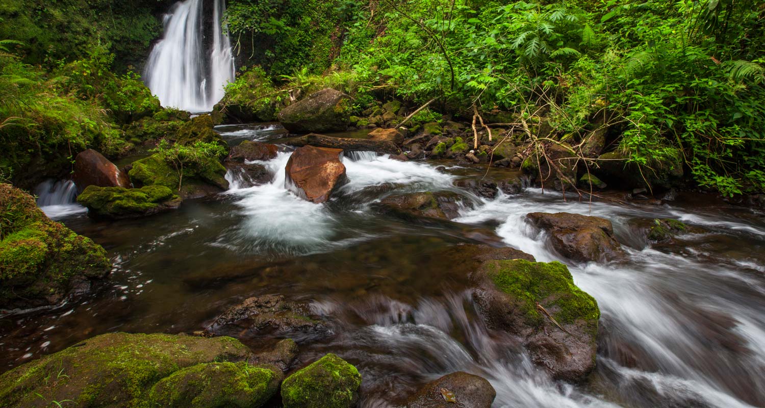 Waterfall at Arenal Observatory Lodge